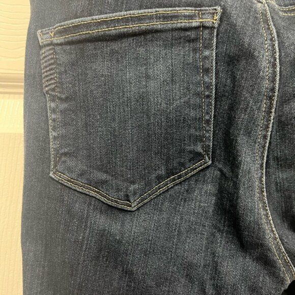 PAIGE Dark Blue Verdugo Ankle Skinny Jeans - Picture 6 of 8